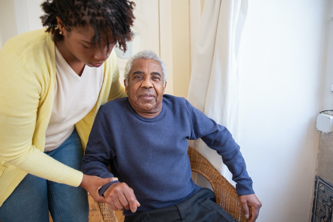 Compassionate care for elderly participants